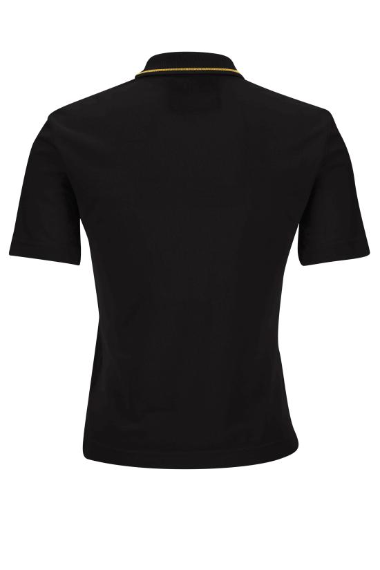 25FW 베르사체 폴로 티셔츠 77HAGT00 CJ01TG89 Black - VERSACE