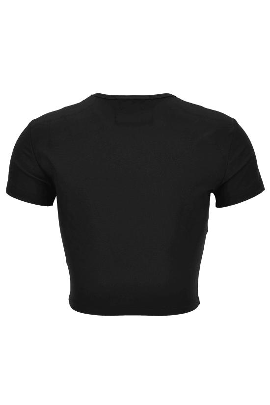 25FW 베르사체 반팔 티셔츠 77HAH602 J0148899 Black - VERSACE