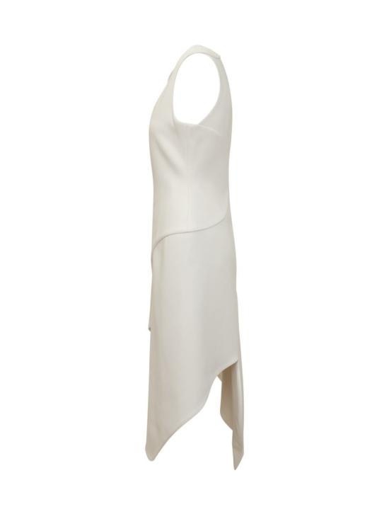 25SS 살바토레 페라가모 미디 원피스 13G865 0223179 WHITE - SALVATORE FERRAGAMO