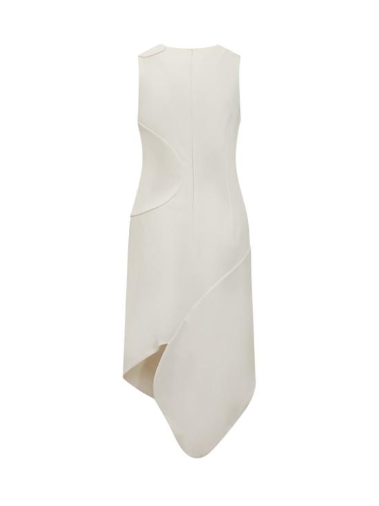 25SS 살바토레 페라가모 미디 원피스 13G865 0223179 WHITE - SALVATORE FERRAGAMO