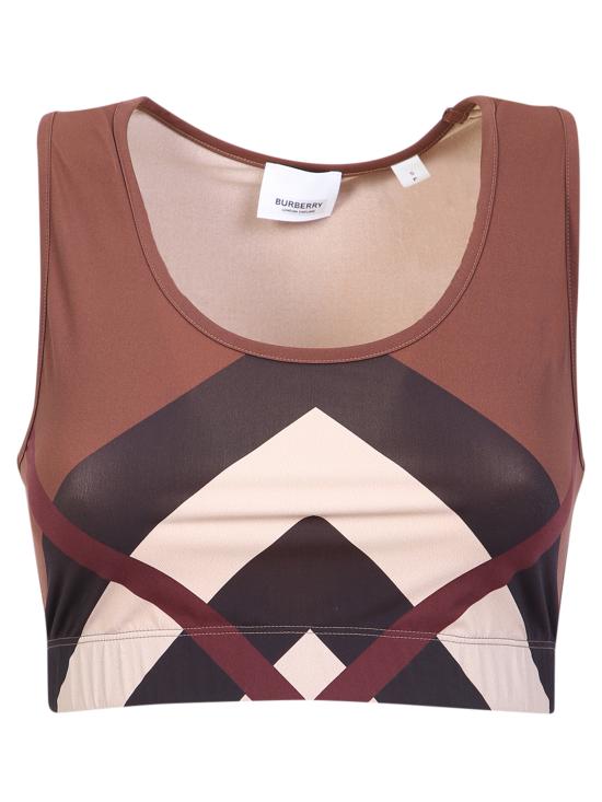  버버리 민소매 티셔츠 8055258 Brown