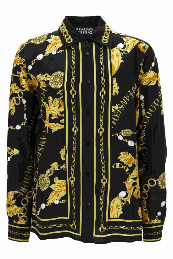  베르사체 긴팔 셔츠 75GAL2RC NS315G89 Black