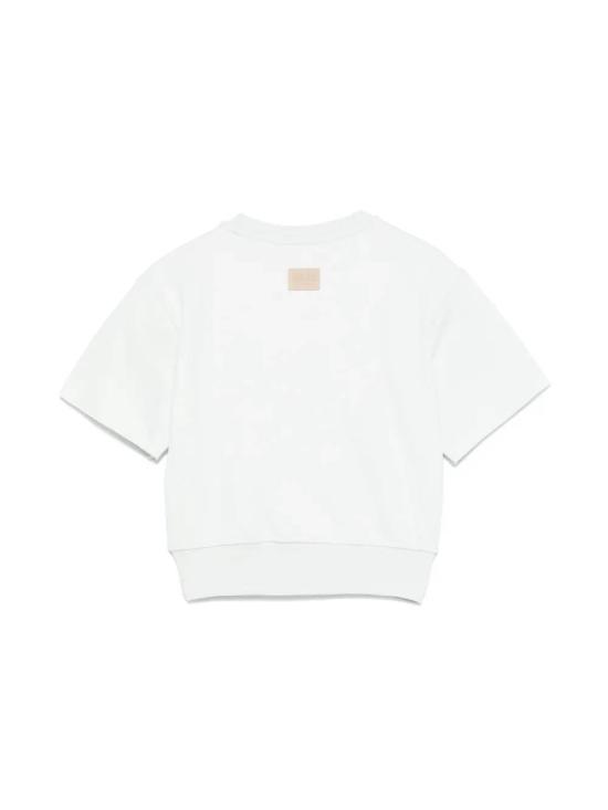 25SS [키즈] 엠에스지엠 니트/스웻셔츠 S5MSJUSW167 MS013 White - MSGM