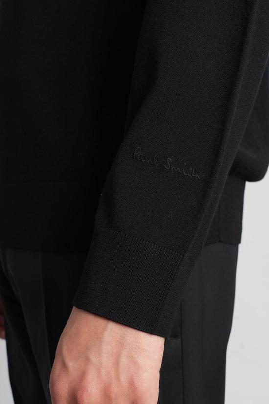 25FW 폴 스미스 스웨터 412381 M1R 238Z P02093 Black - PAUL SMITH