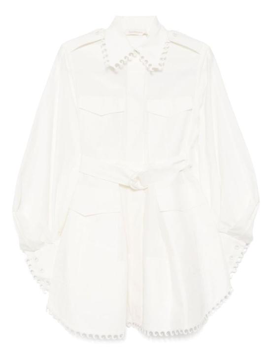 25SS 짐머만 숏 원피스 3919DS251 IVO WHITE