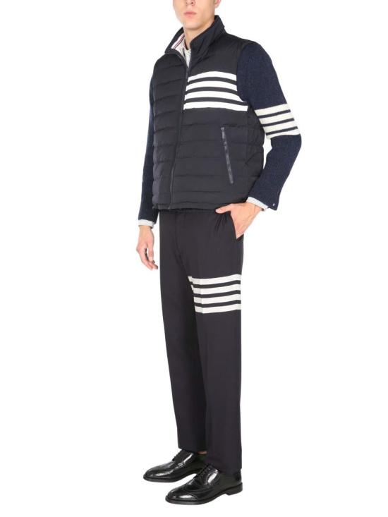 24FW 톰브라운 베스트 MVD024X 07259415 BLUE - THOM BROWNE