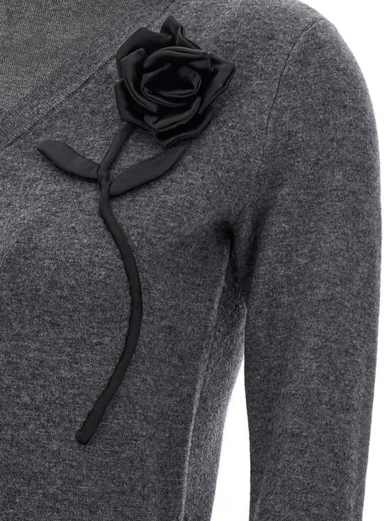 25SS 셀프 포트레이트 스웨터 SS25124TGRGREY GRAY - SELF PORTRAIT