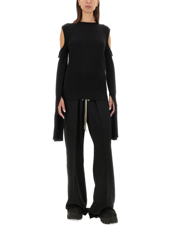 24FW 릭 오웬스 스웨터 RP02D3611 M09 Black - RICK OWENS