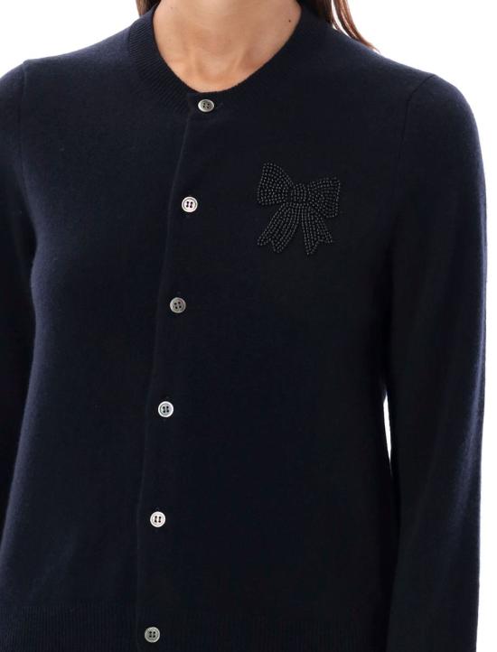 24FW 꼼데가르송 가디건 24ANN N001 1 NAVY - COMME DES GARCONS