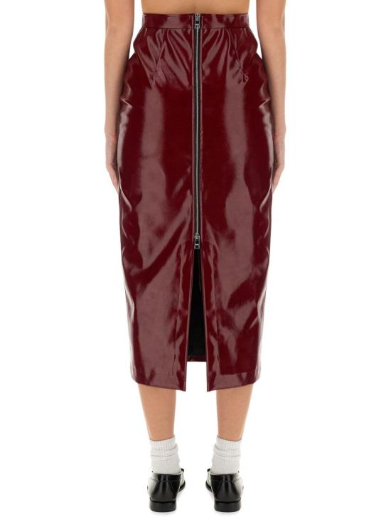 24FW 엠에스지엠 미디 스커트 3742MDD04 24780020 Red - MSGM