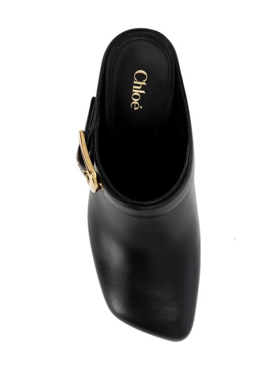25SS 끌로에 뮬/슬리퍼 C25S08CQK 001 Black - CHLOE