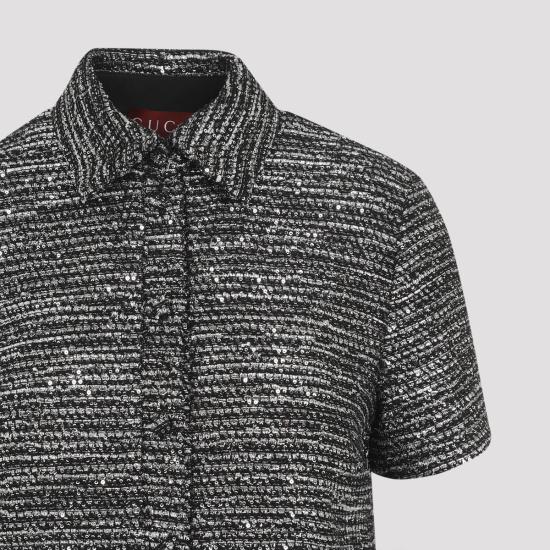 24FW 구찌 숏 원피스 797346 ZAQ9N 1138 Black - GUCCI