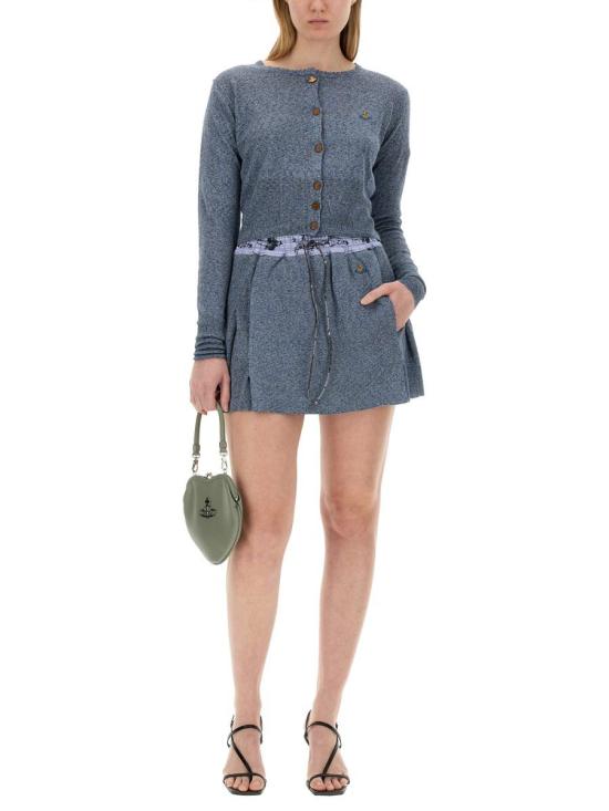  비비안웨스트우드 숏 스커트 18020015 Y001FK401 GREY - VIVIENNE WESTWOOD