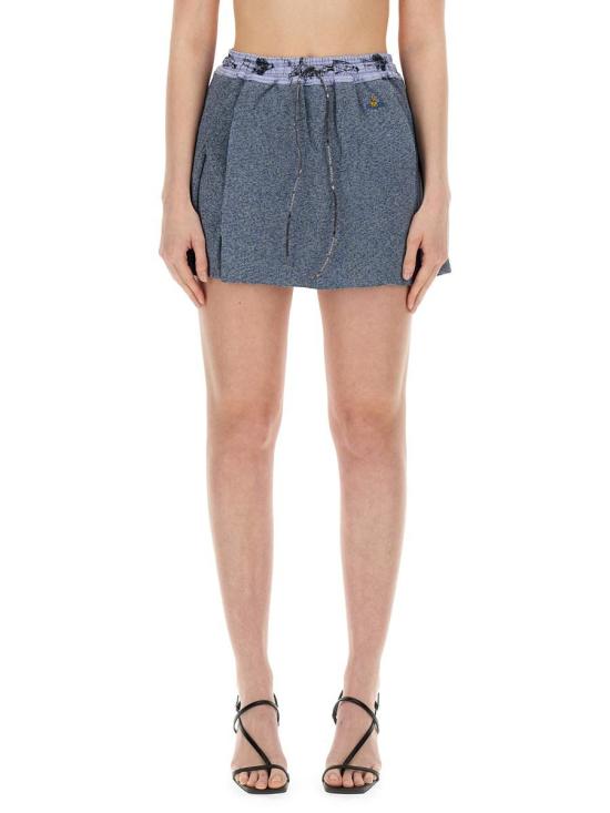 비비안웨스트우드 숏 스커트 18020015 Y001FK401 GREY