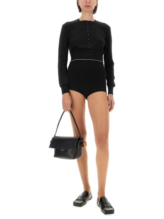 24FW 자크뮈스 가디건 243KN507 2323990 Black - JACQUEMUS