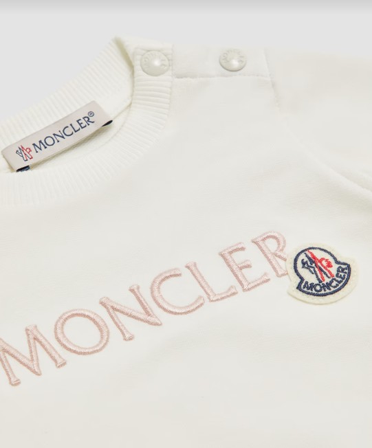 25SS [키즈] 몽클레어 트레이닝 상의 9518G000 03 899AR034 White - MONCLER
