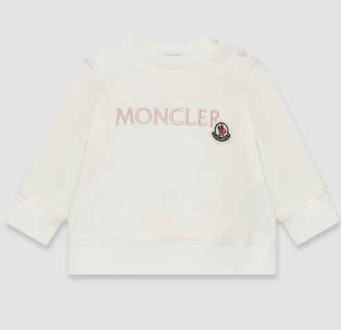 25SS [키즈] 몽클레어 트레이닝 상의 9518G000 03 899AR034 White