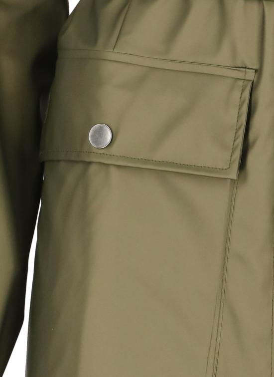 25SS 레인스 코트 RA18130 CURVE W JACKETRVL Green - RAINS