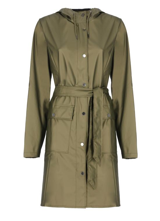 25SS 레인스 코트 RA18130 CURVE W JACKETRVL Green