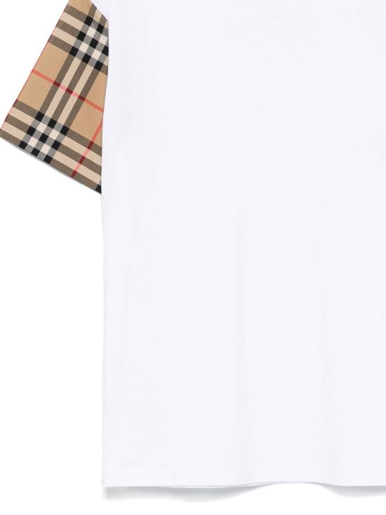 25SS 버버리 후드 티셔츠 8073029 X White - BURBERRY