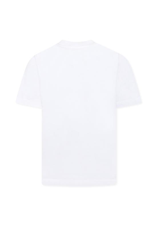 25SS [키즈] 디스퀘어드2 티셔츠 DQ2668 D004G D2T1117U DQ100 WHITE - DSQUARED2