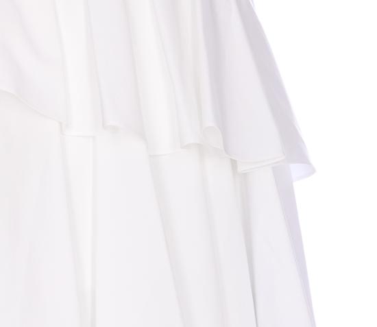 25SS 알라이아 미디 스커트 AA9J2313T611A 000 White - ALAIA