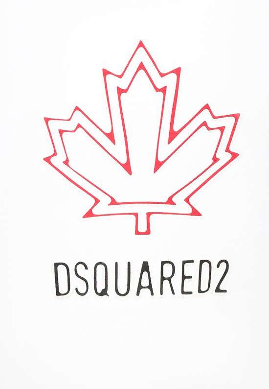 25SS [키즈] 디스퀘어드2 니트/스웻셔츠 DQ2786 D0A9U D2S883U DQ100 WHITE - DSQUARED2