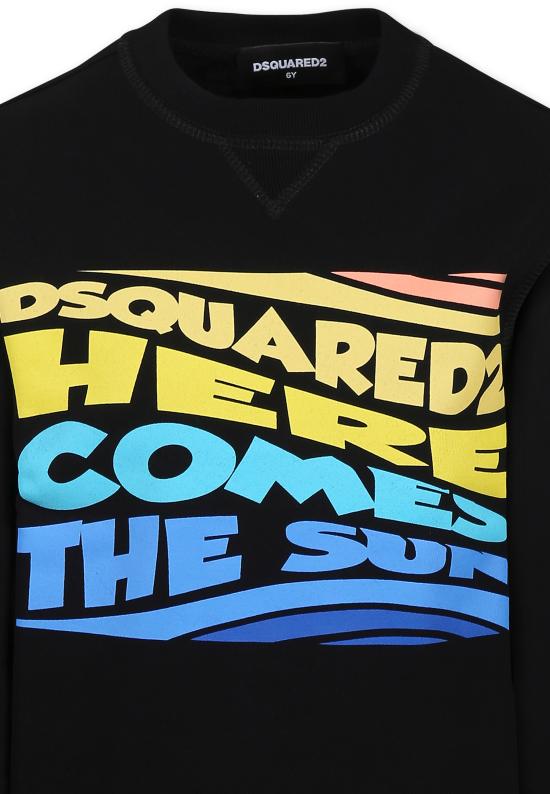 25SS [키즈] 디스퀘어드2 캐시미어 니트 DQ2780 D0094 DQ2780 DQ900 BLACK - DSQUARED2