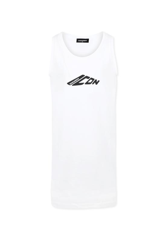 25SS [키즈] 디스퀘어드2 원피스 DQ2972 D00XM D2MCU12F DQ100 WHITE