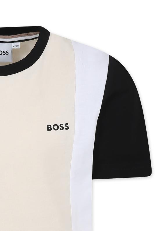 25SS [키즈] 보스 티셔츠 J52039 21C BEIGE - BOSS