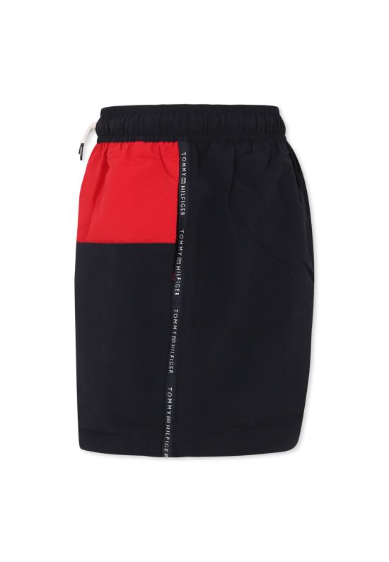 25SS [키즈] 타미힐피거 수영복/비치웨어 25S TAUB0UB00527 UB0UB00527 DW5 BLUE - TOMMY HILFIGER