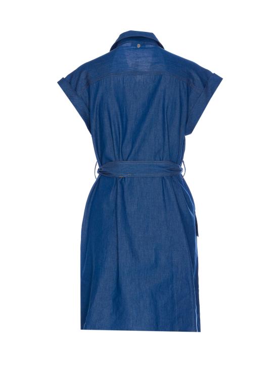 25SS 리우조 숏 원피스 WA5509D4695 78902 Blue - LIU JO