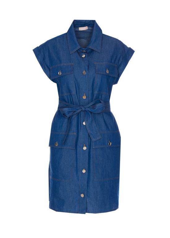 25SS 리우조 숏 원피스 WA5509D4695 78902 Blue