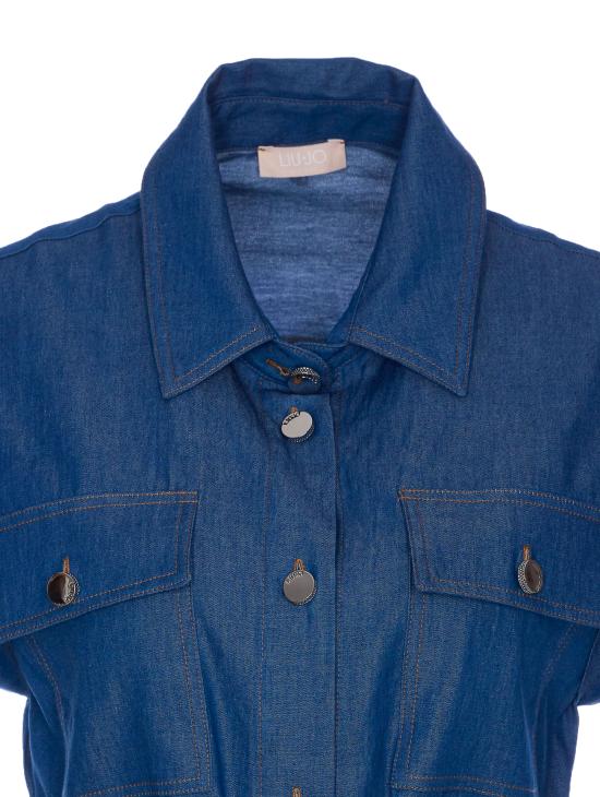 25SS 리우조 숏 원피스 WA5509D4695 78902 Blue - LIU JO