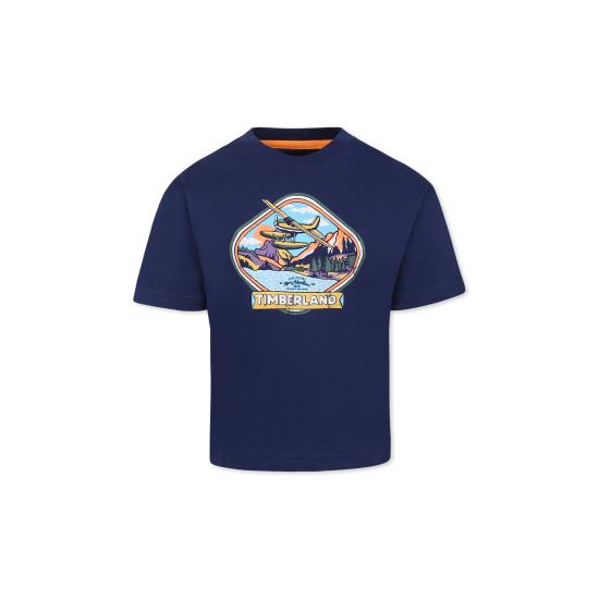 25SS [키즈] 팀버랜드 티셔츠 T60433 84N BLUE