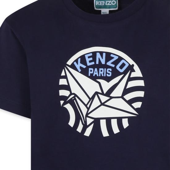 25SS [키즈] 겐조 티셔츠 K61069 848 BLUE - KENZO