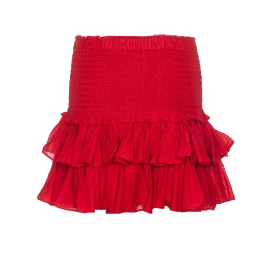 25SS 이자벨마랑에뚜왈 숏 스커트 JU0022FC B3J04E70RD Red - ISABEL MARANT ETOILE