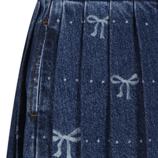 25SS [키즈] 셀프 포트레이트 스커트 RS25 701SK BL DENIM - SELF PORTRAIT