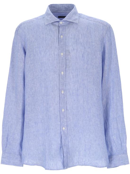 25SS 페이 긴팔 셔츠 NCMA150259L XADU817 Light Blue