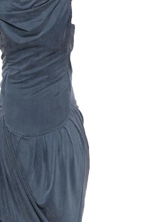 25SS 비비안웨스트우드 미디 원피스 11020008 J008EK418 Blue - VIVIENNE WESTWOOD