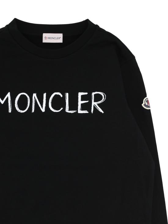25SS [키즈] 몽클레어 니트/스웻셔츠 9548G000 03 89AKM999 Black - MONCLER