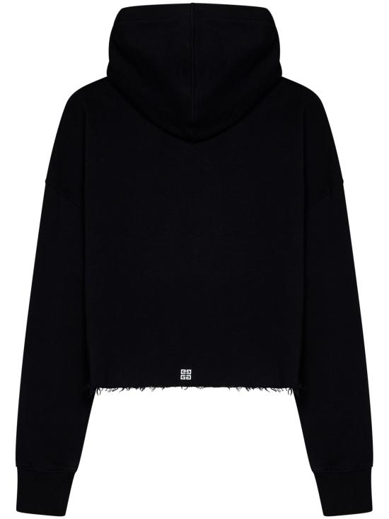24FW 지방시 후드 티셔츠 BWJ03M3YAC 001 Black - GIVENCHY