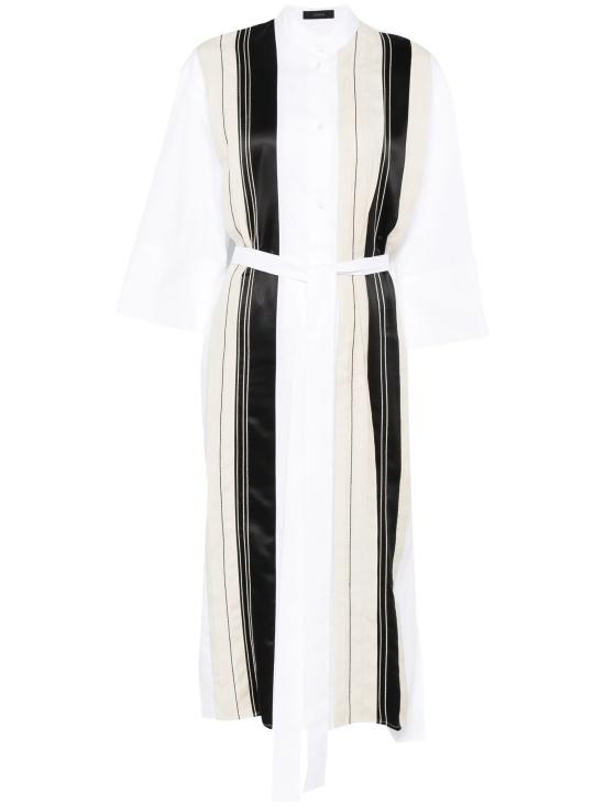 25SS 조셉 롱 원피스 JF009083 1286 B W QUAIL