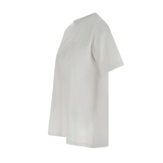 25SS 엘리자베타프랜치 반팔 티셔츠 MA60N51E2 270 White - ELISABETTA FRANCHI