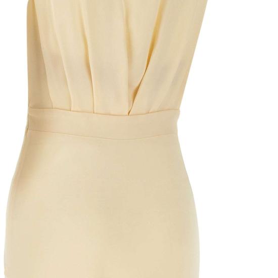 25SS 엘리자베타프랜치 미디 원피스 AB84652E2 DC7 Yellow - ELISABETTA FRANCHI