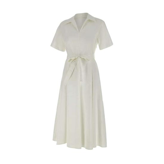 25SS 띠어리 롱 원피스 P0303611 100 White - THEORY