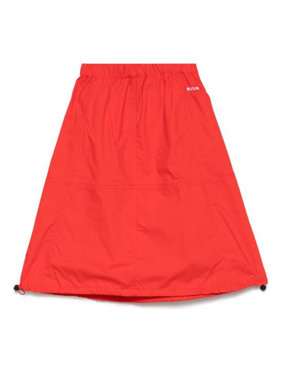 25SS [키즈] 엠에스지엠 스커트 S5MSJGSK261 MS004 FIERY RED