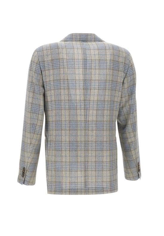 25SS 산탄젤로 수트 자켓 Q3799M 15C Blue - SANTANGELO