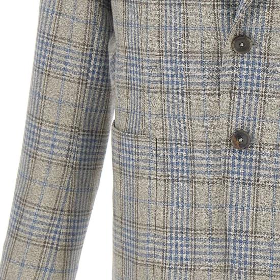 25SS 산탄젤로 수트 자켓 Q3799M 15C Blue - SANTANGELO