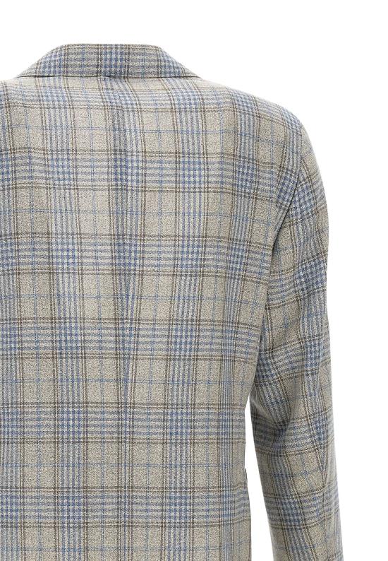 25SS 산탄젤로 수트 자켓 Q3799M 15C Blue - SANTANGELO